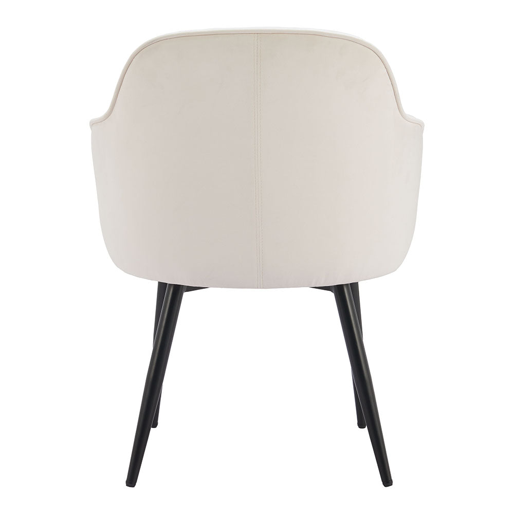 JOLIE DINING CHAIR IVORY