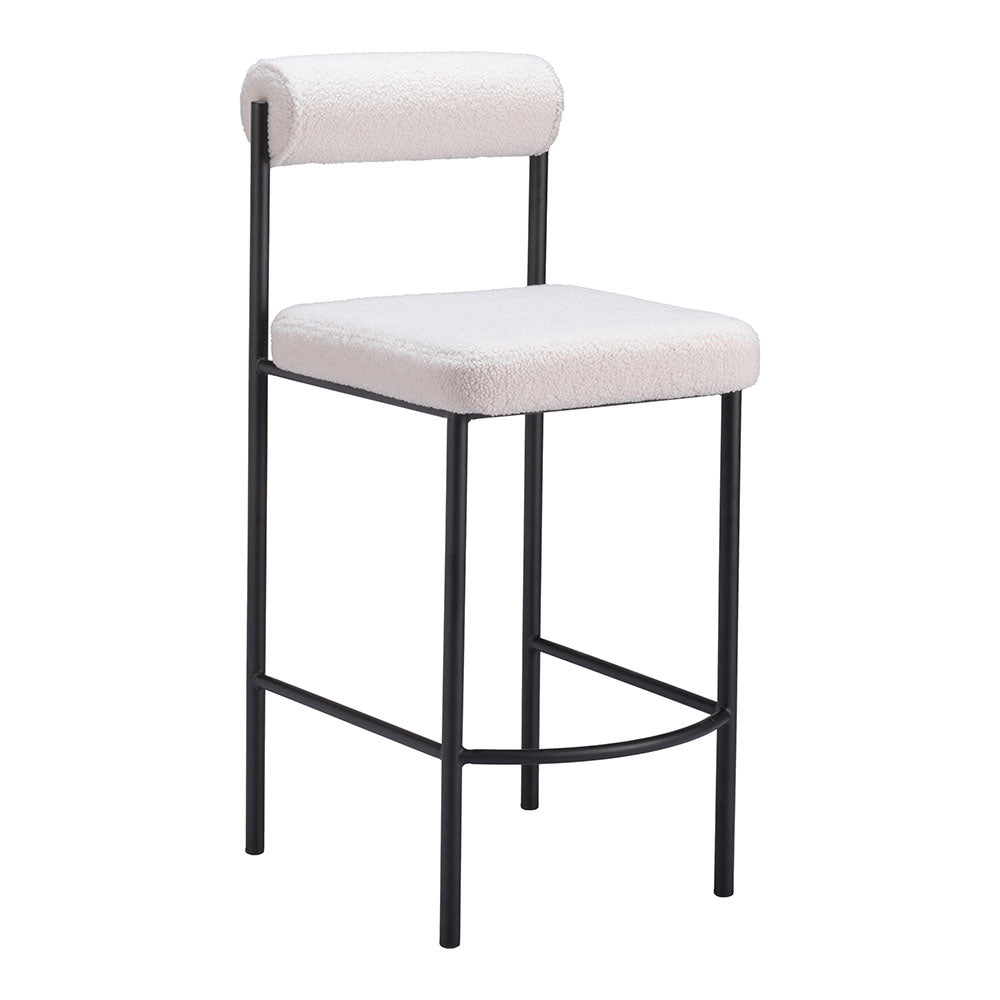 LIVORNO COUNTER STOOL IVORY
