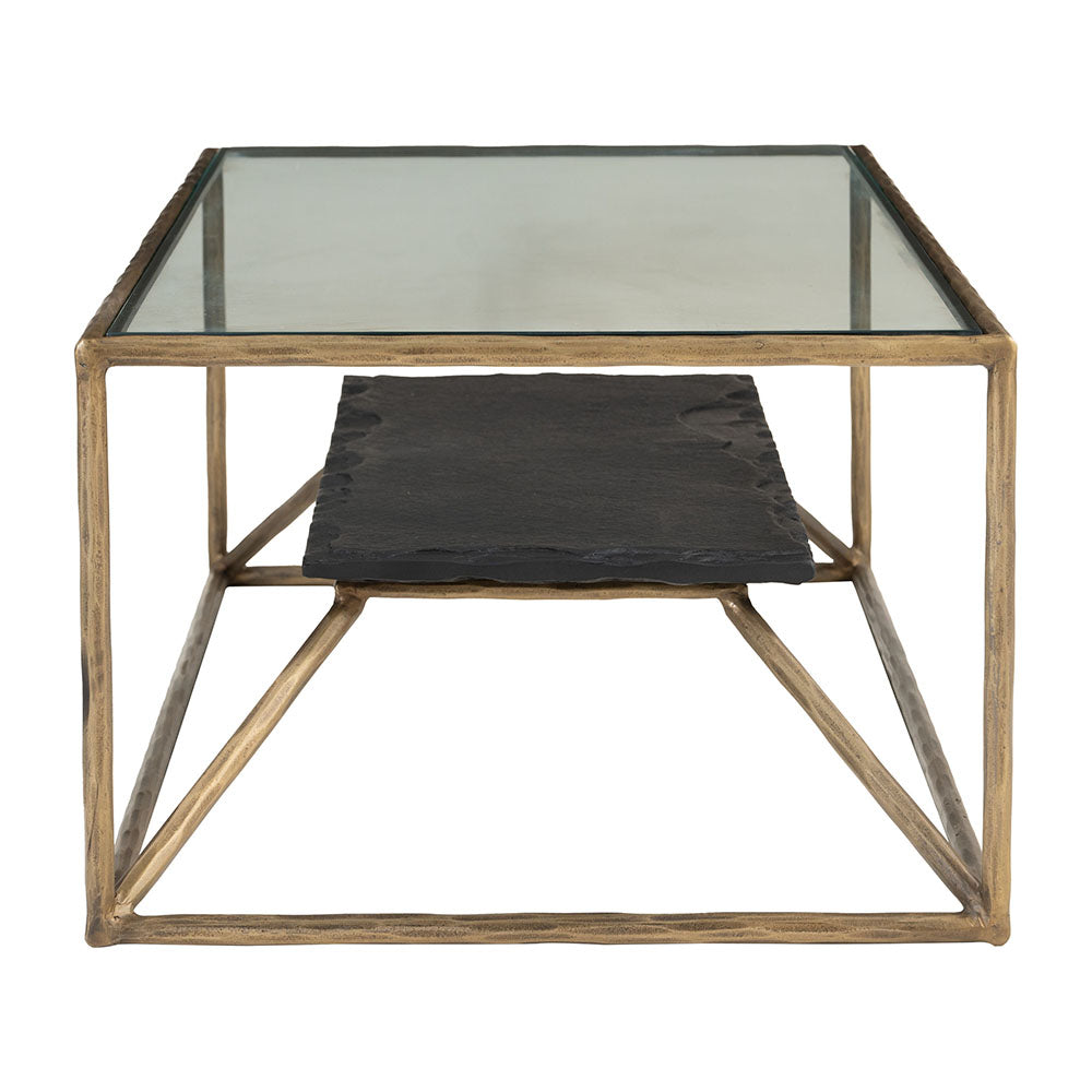 RANOL COFFEE TABLE BRASS