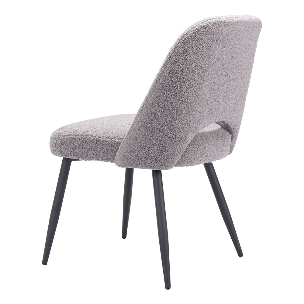 TEDDY DINING CHAIR GRAY
