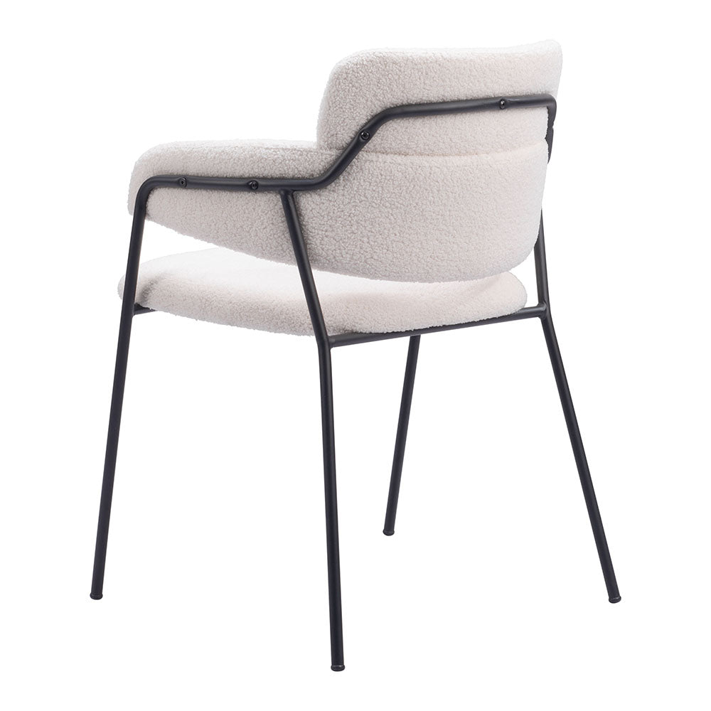 MARCEL DINING CHAIR CREAM