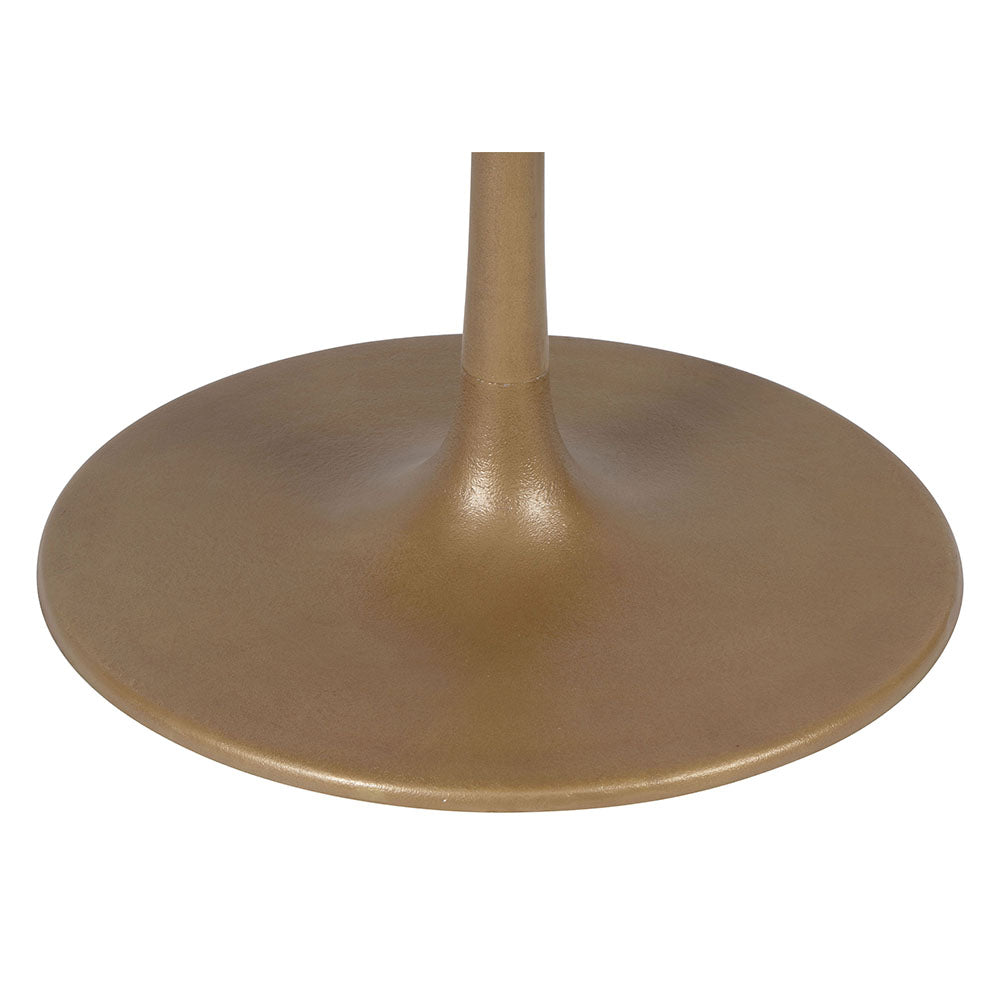 TAJ DINING TABLE BLACK & GOLD