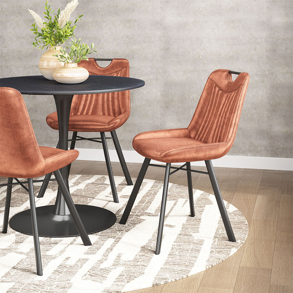 TYLER DINING CHAIR BROWN
