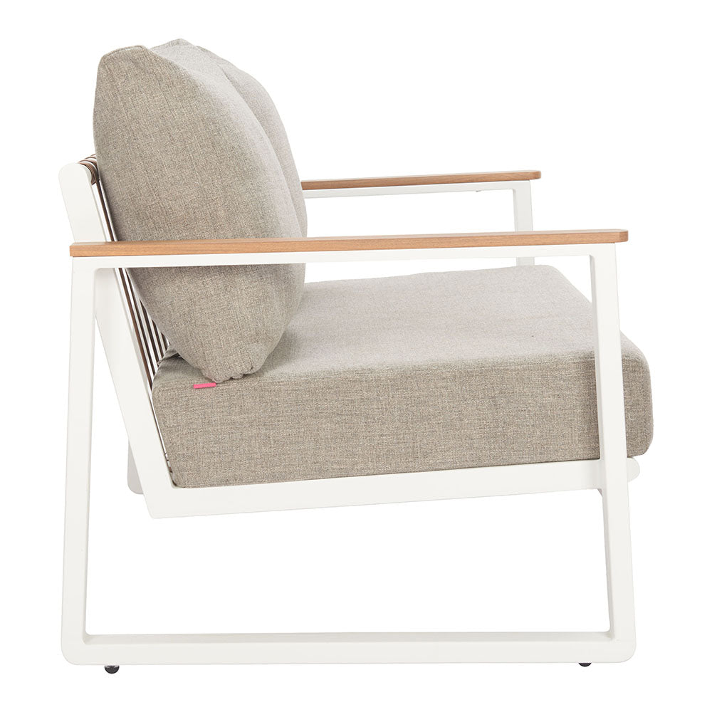 WELT SOFA TAUPE & WHITE