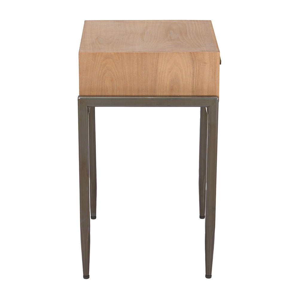 VEREC SIDE TABLE NATURAL