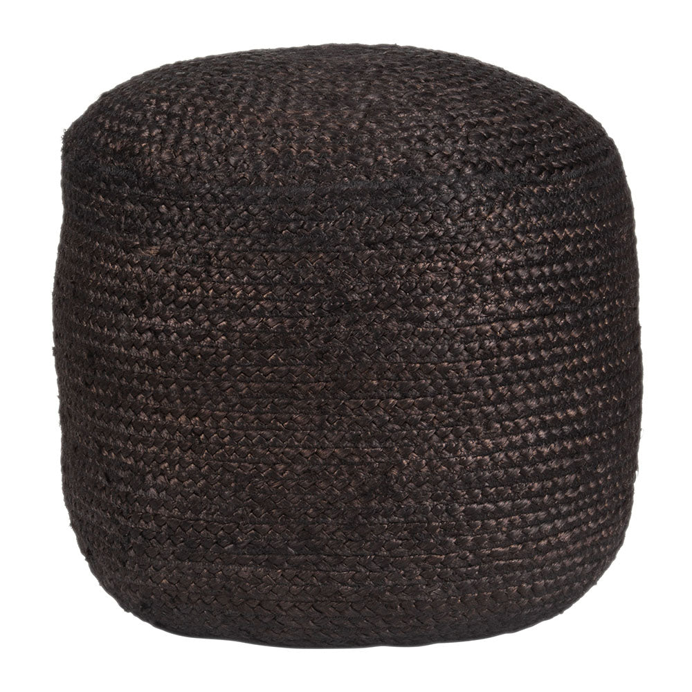 LILLIAN OTTOMAN BLACK