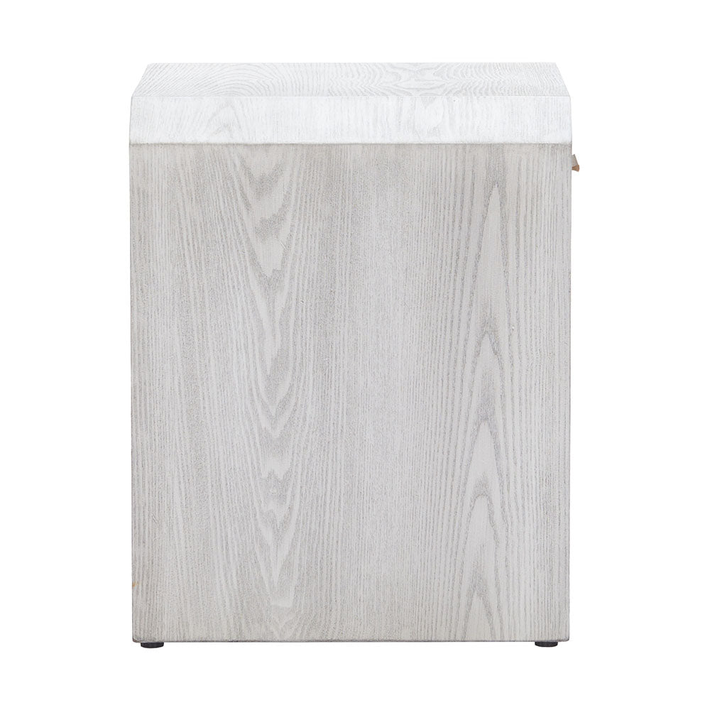 YUME SIDE TABLE OAK WHITE