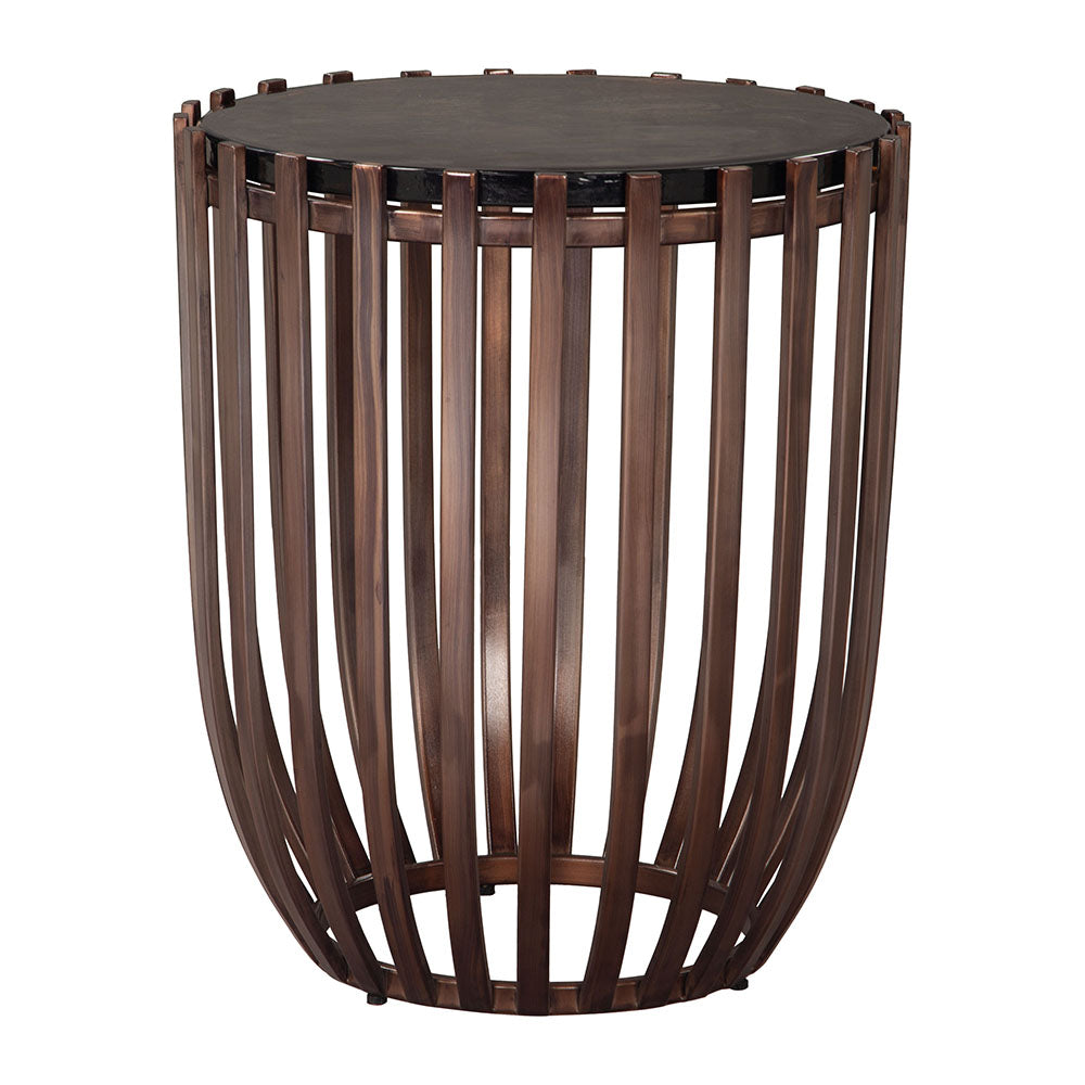 KAFIG SIDE TABLE BRONZE