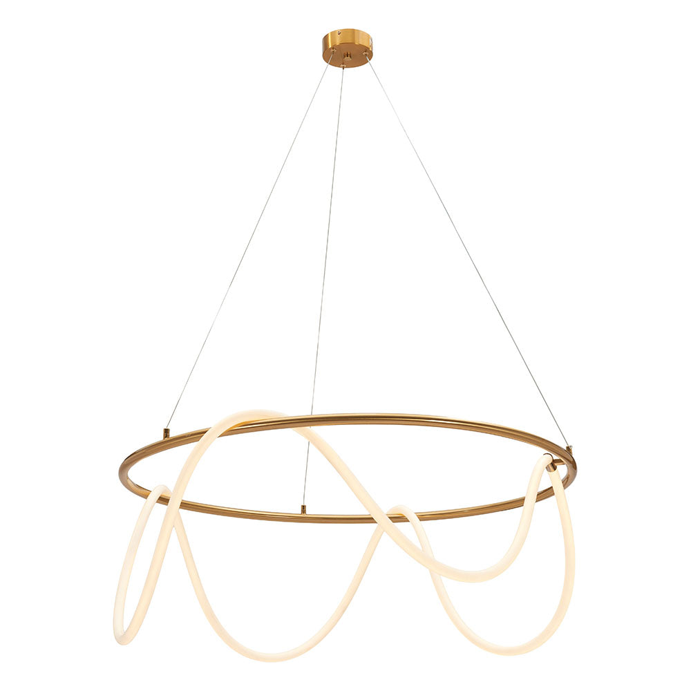 WIBER CEILING LAMP BRASS