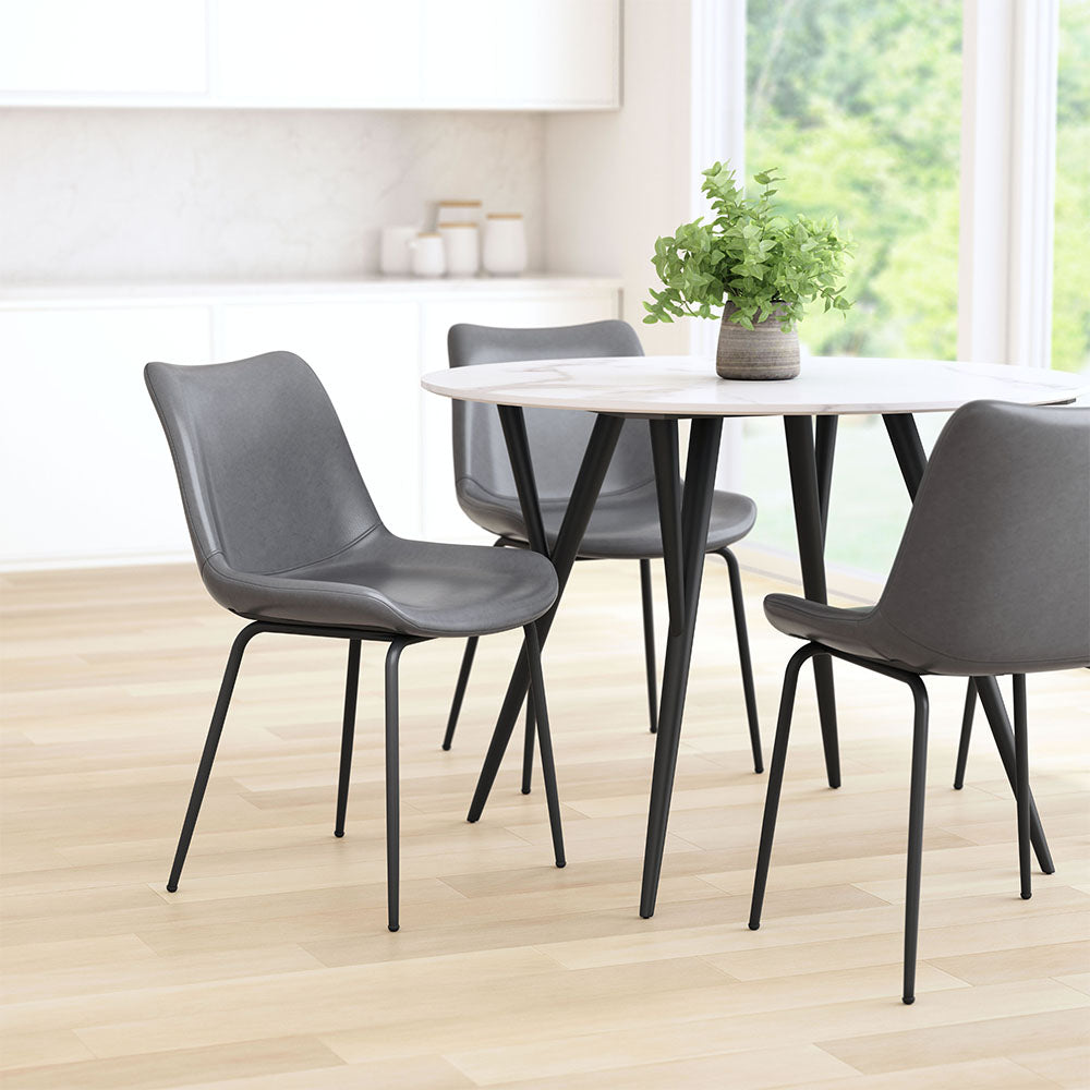 BYRON DINING CHAIR GRAY
