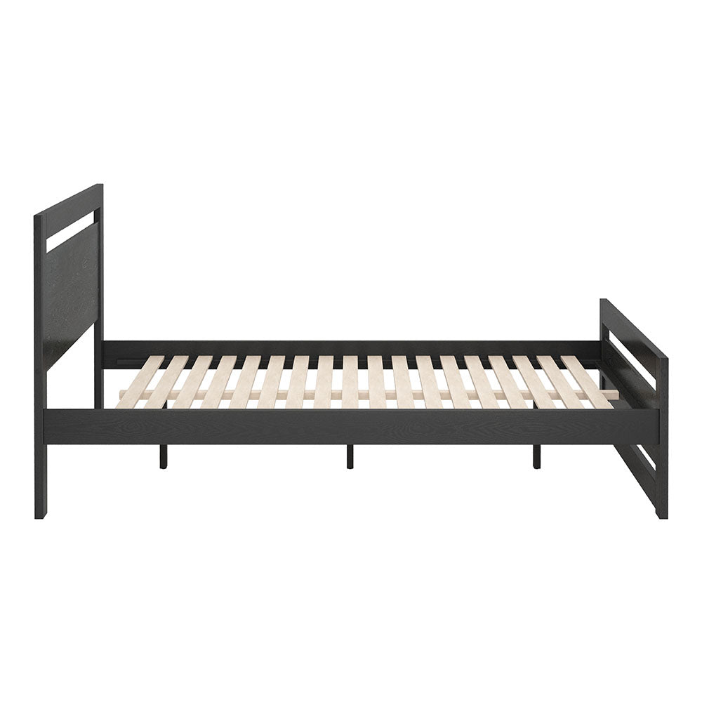 REPOS QUEEN BED BLACK