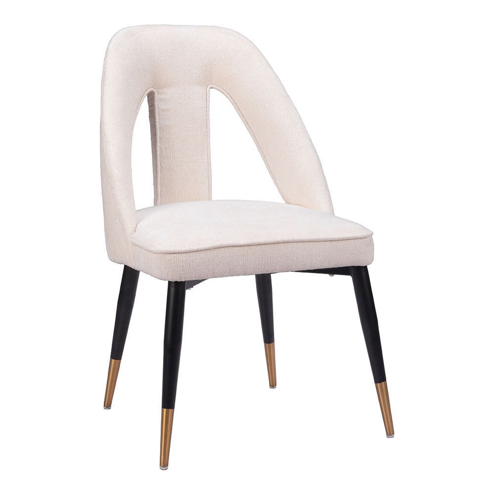 ARTUS DINING CHAIR IVORY