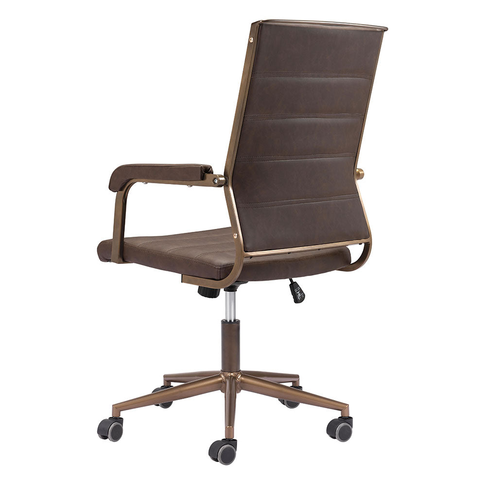 AUCTION OFFICE CHAIR ESPRESSO