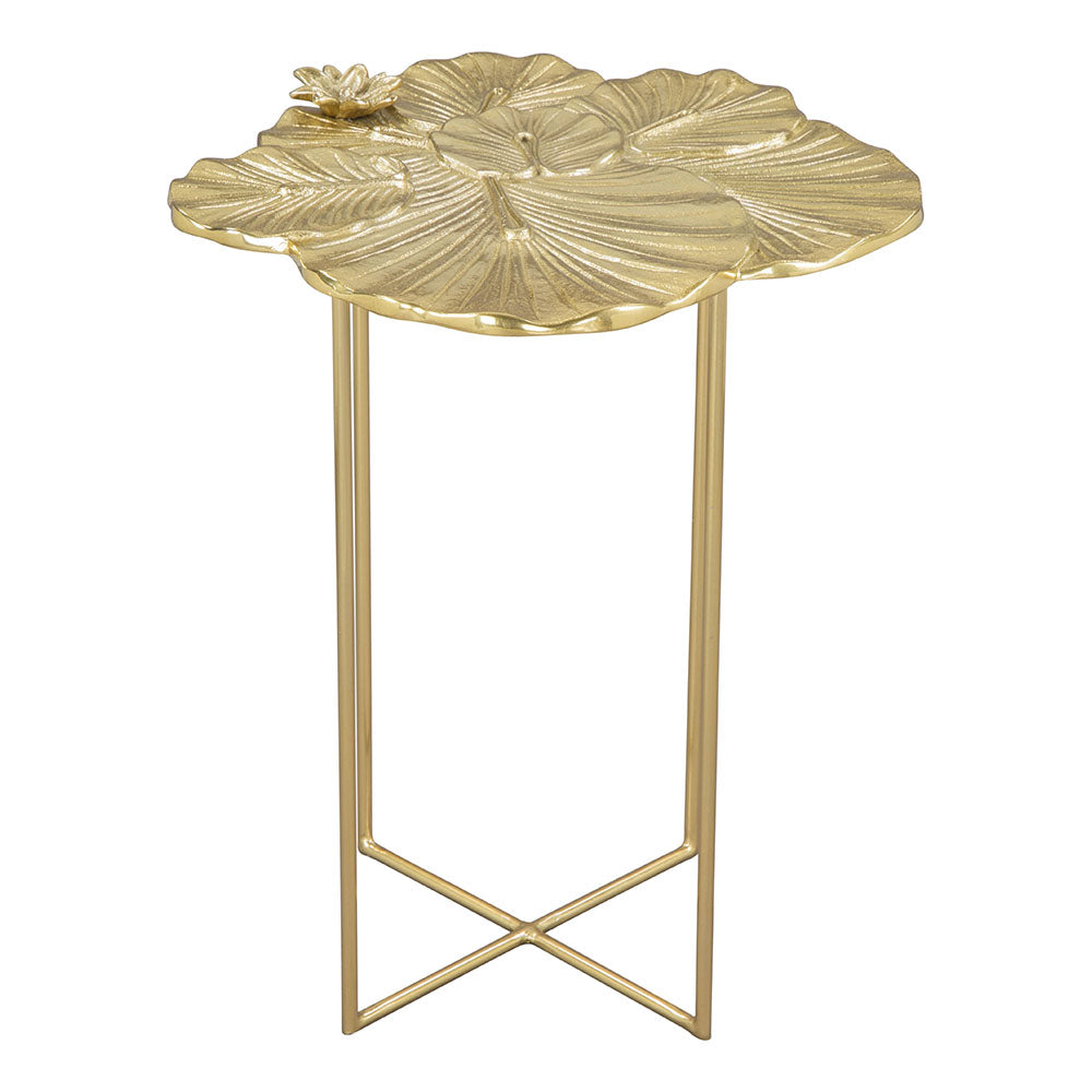 LOTUS SIDE TABLE GOLD