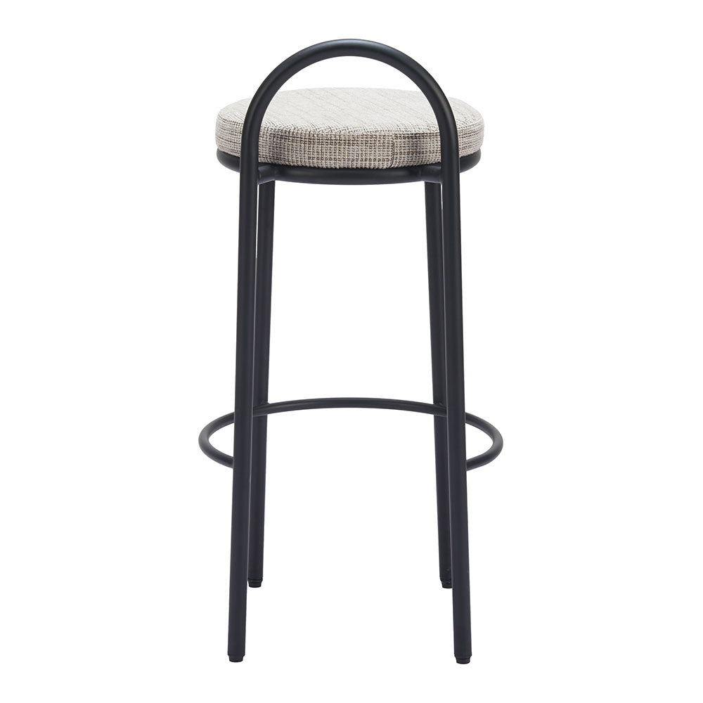 SISAL BARSTOOL BEIGE TWEED