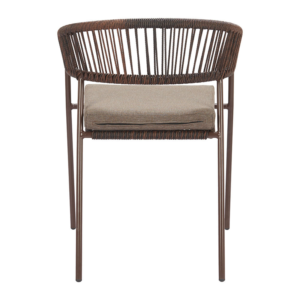 SKYE DINING CHAIR BROWN