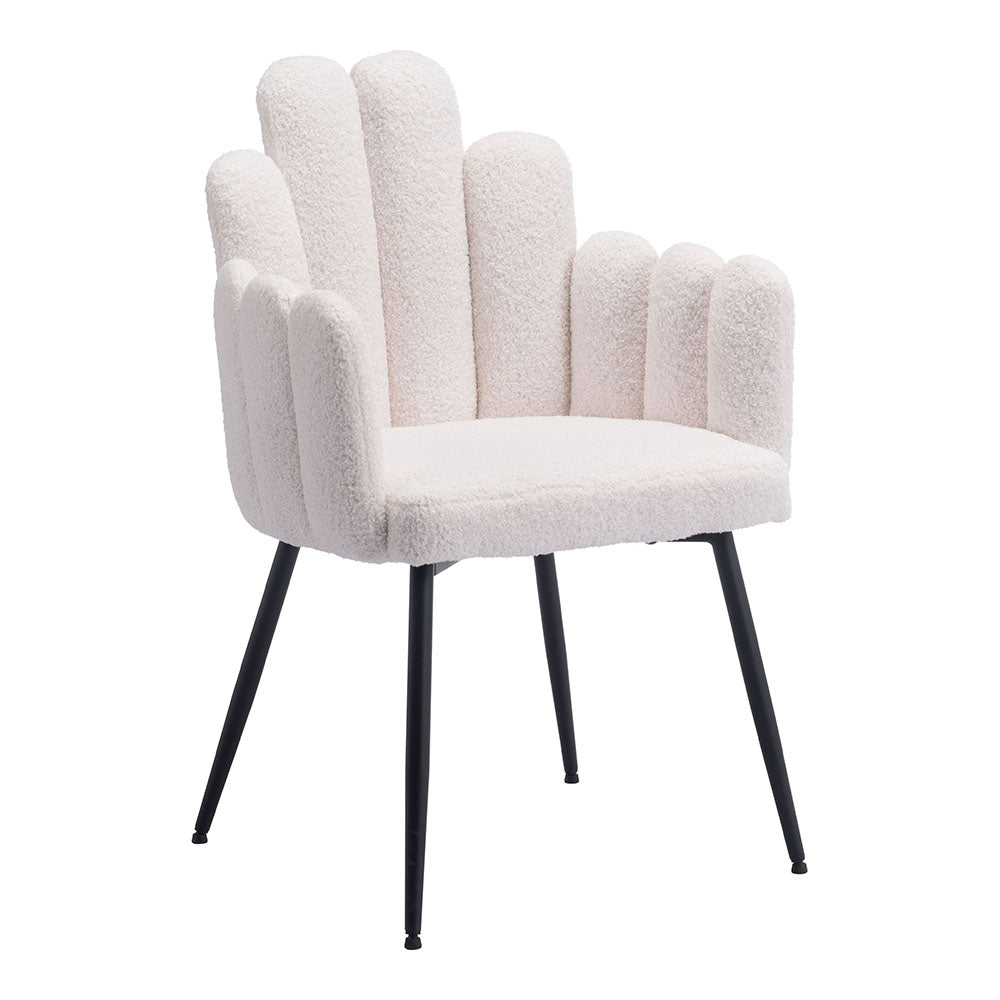 NOOSA DINING CHAIR IVORY