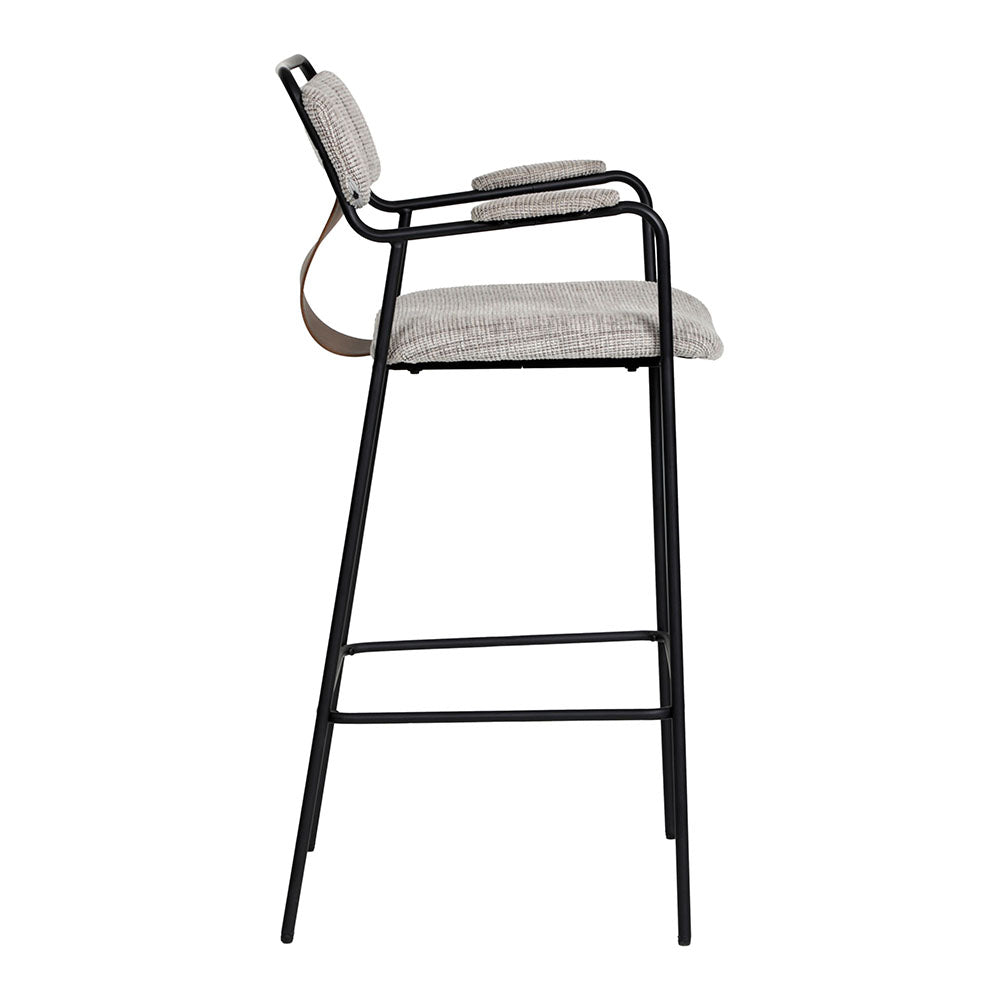 COUVA BARSTOOL GRAY TWEED