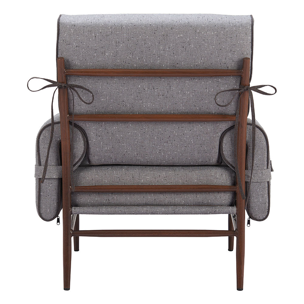 KLEM ACCENT CHAIR GRAY
