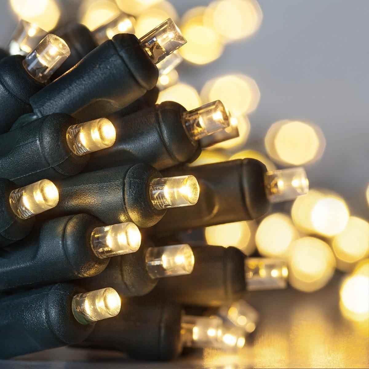 35 BULB TWINKLE LED 5MM CHRISTMAS LIGHTS