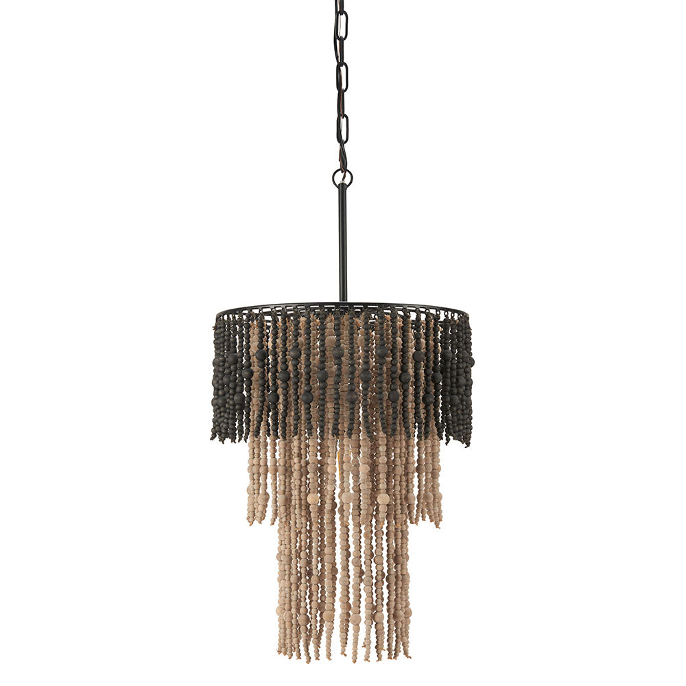 BIZU CEILING LAMP BLACK & BEIGE