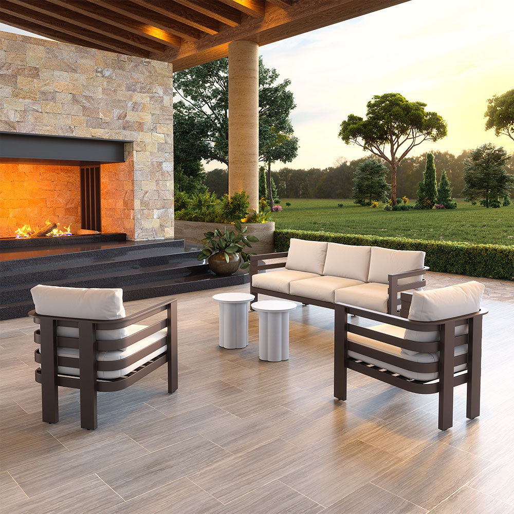 BAL HARBOR SOFA WHITE