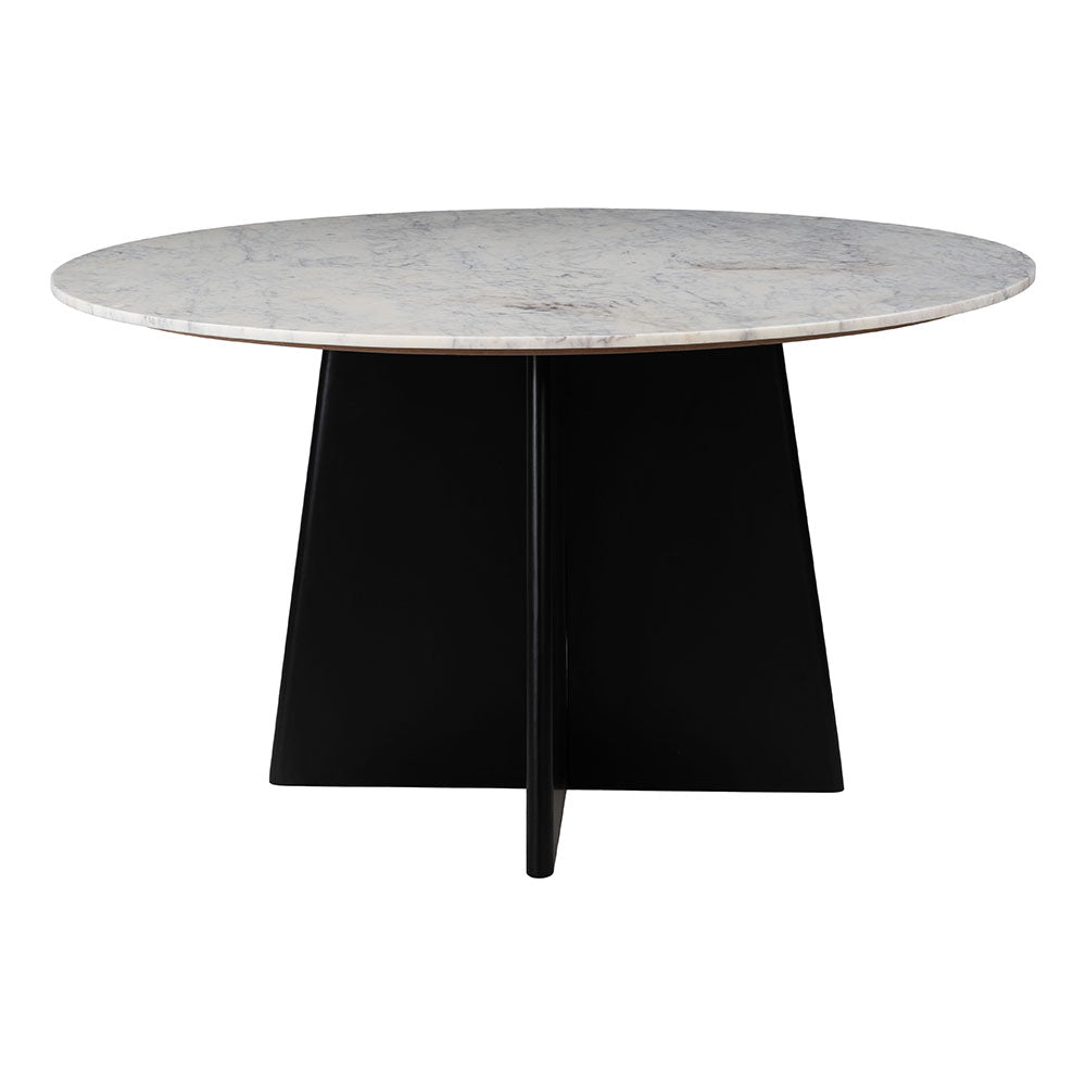 STRELA DINING TABLE WHITE & BLACK