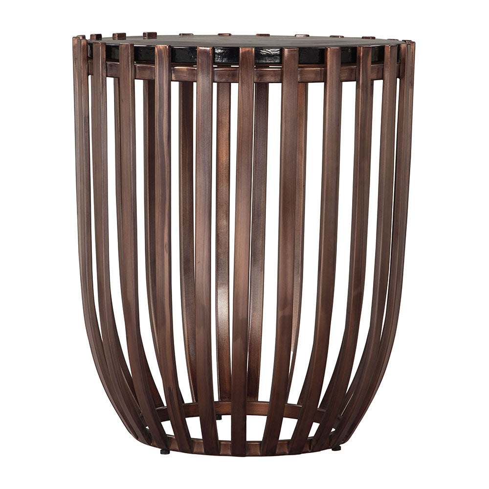 KAFIG SIDE TABLE BRONZE