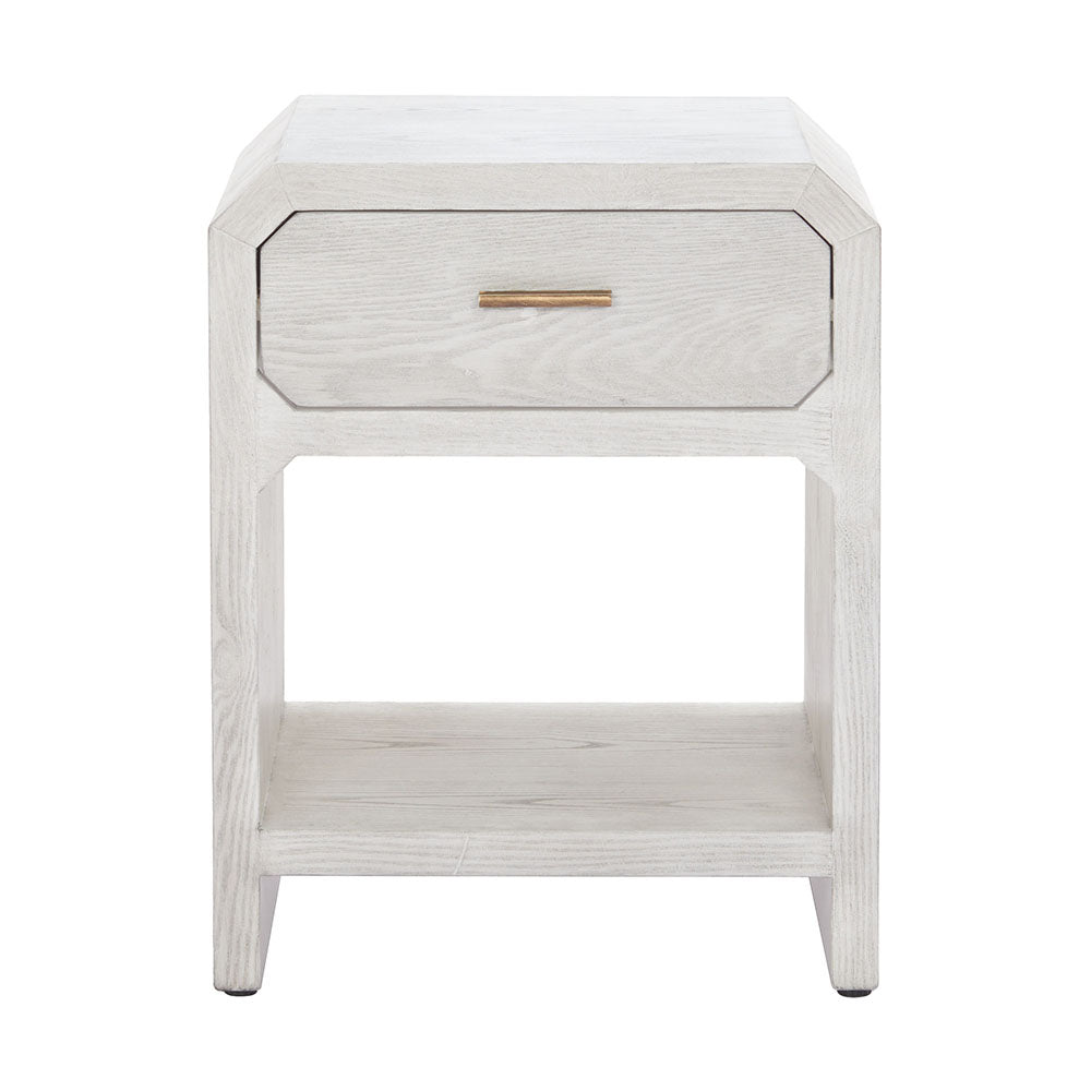 YUME SIDE TABLE OAK WHITE
