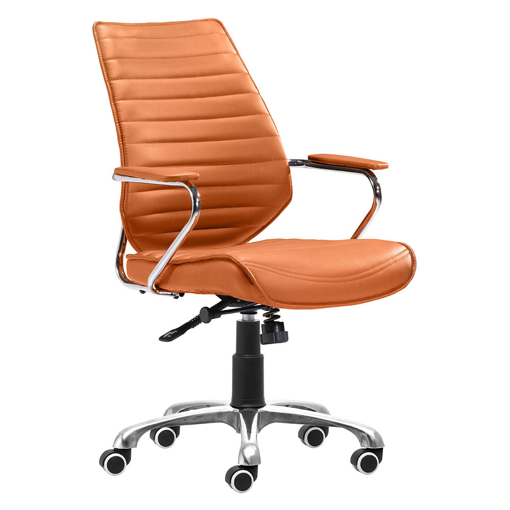 ENTERPRISE LOW BACK OFFICE CHAIR ORANGE