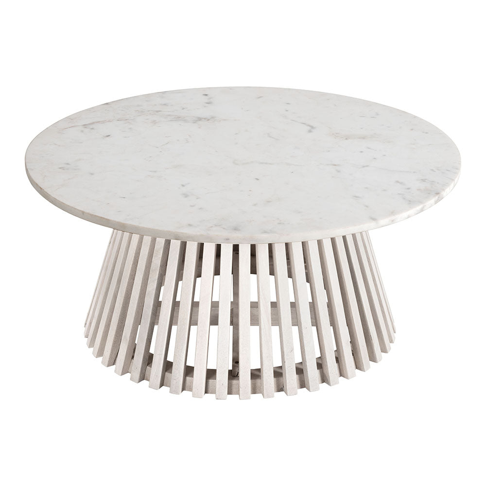 MAZARA COFFEE TABLE WHITE & WHITEWASHED