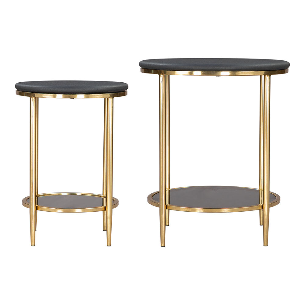 KOPER COFFEE TABLE SET BLACK