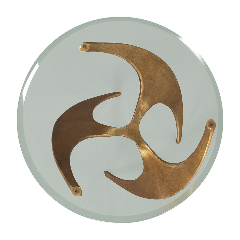 SABEL SIDE TABLE GOLD