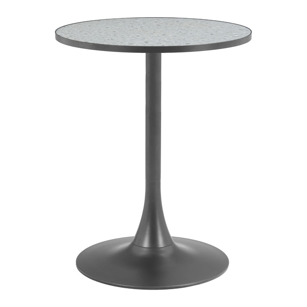 BITE BISTRO TABLE GRAY & BLACK