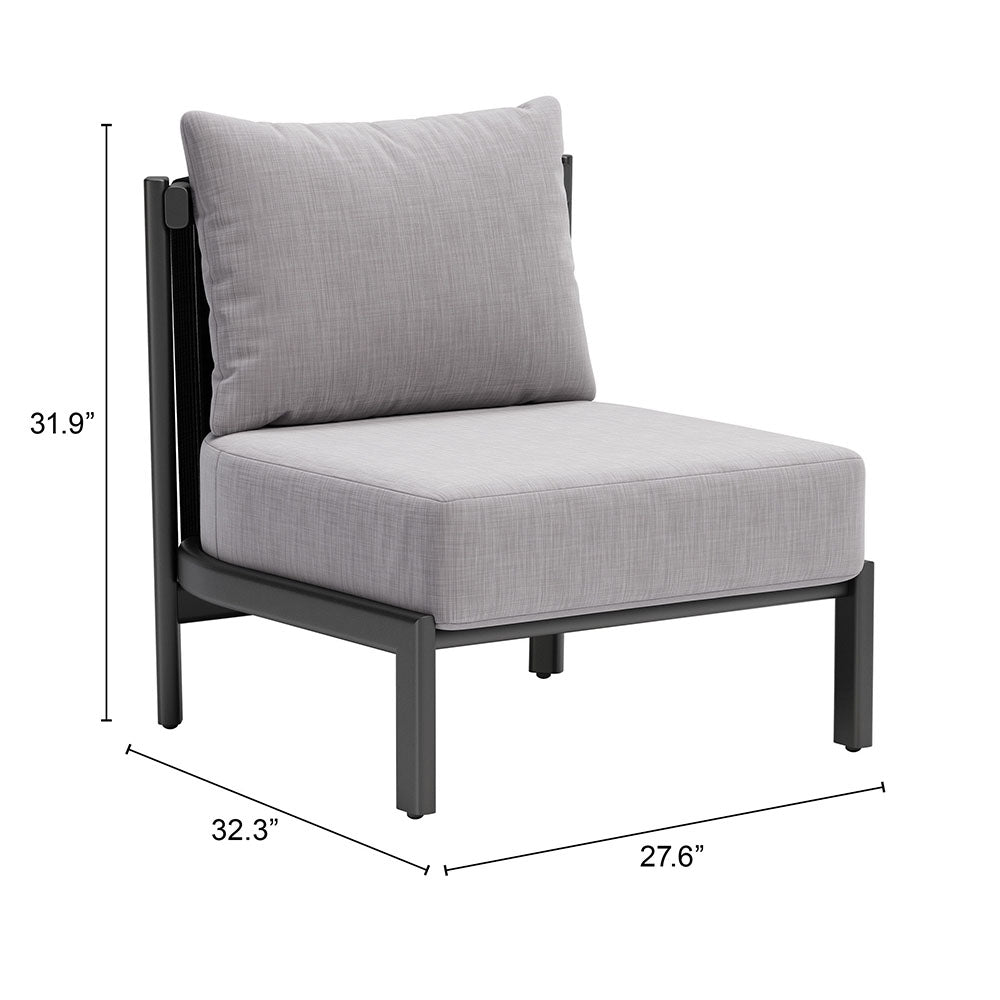 HORIZON ACCENT CHAIR GRAY
