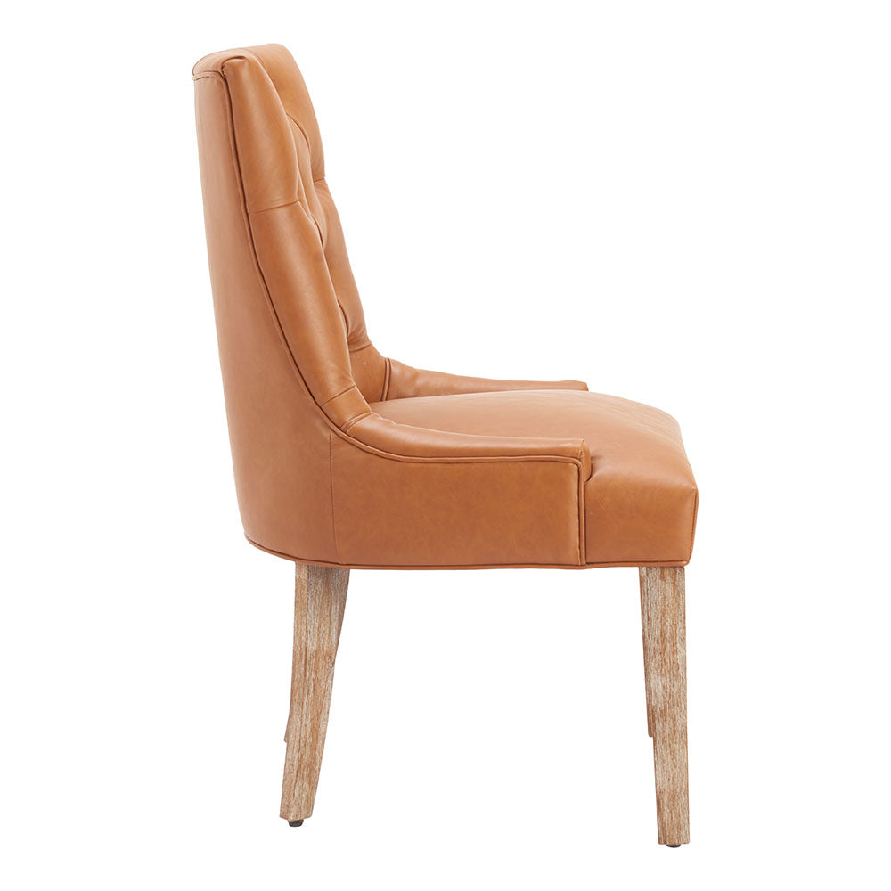 NUBY DINING CHAIR BROWN