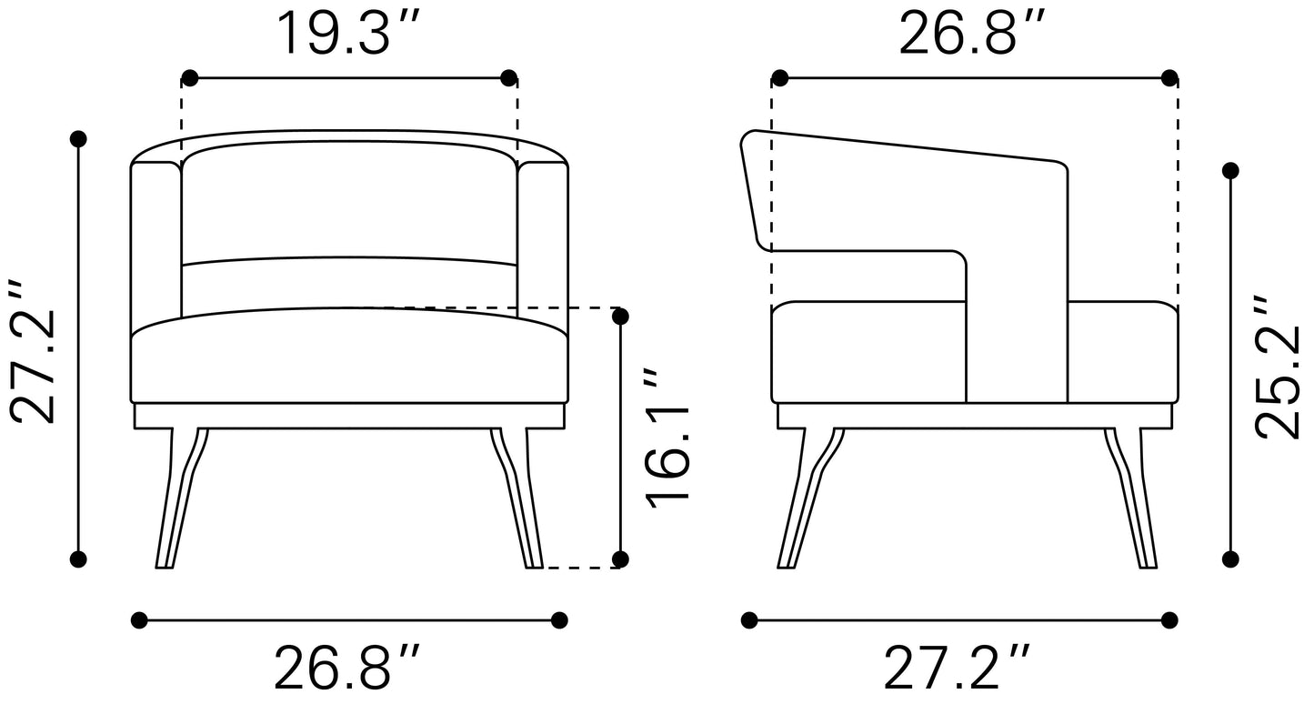 PENRYN ACCENT CHAIR BEIGE