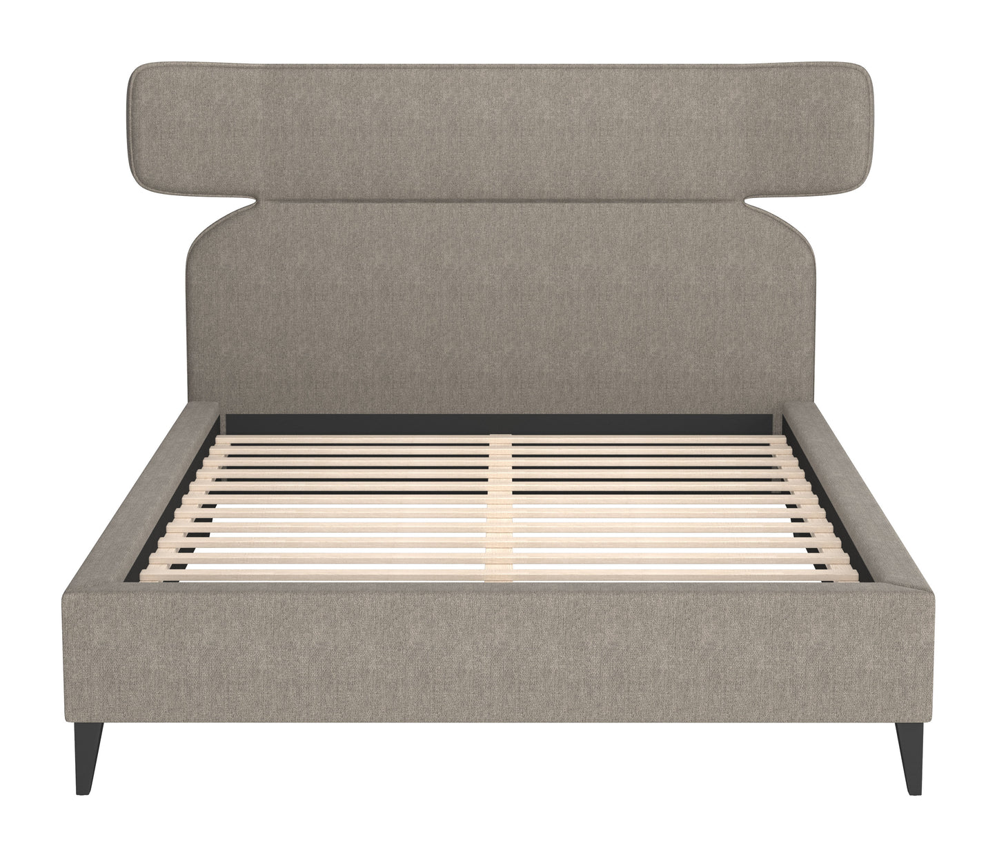 DUSA QUEEN BED OLIVE BROWN