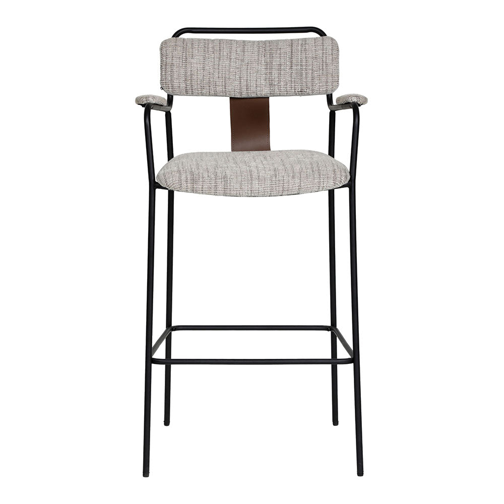 COUVA BARSTOOL GRAY TWEED