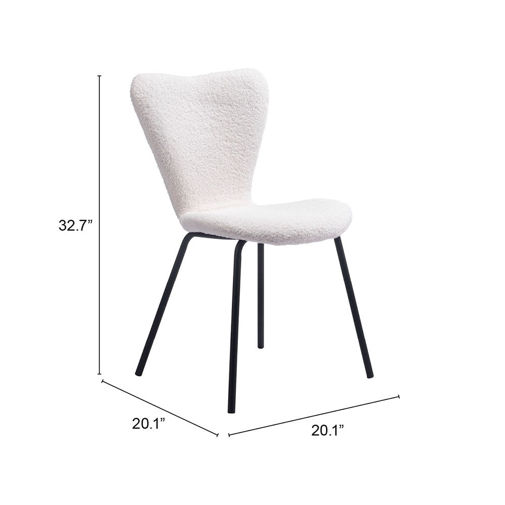 THIBIDEAUX DINING CHAIR IVORY