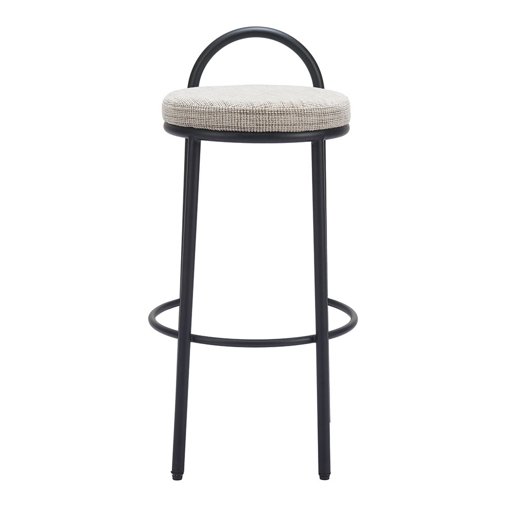 SISAL BARSTOOL BEIGE TWEED