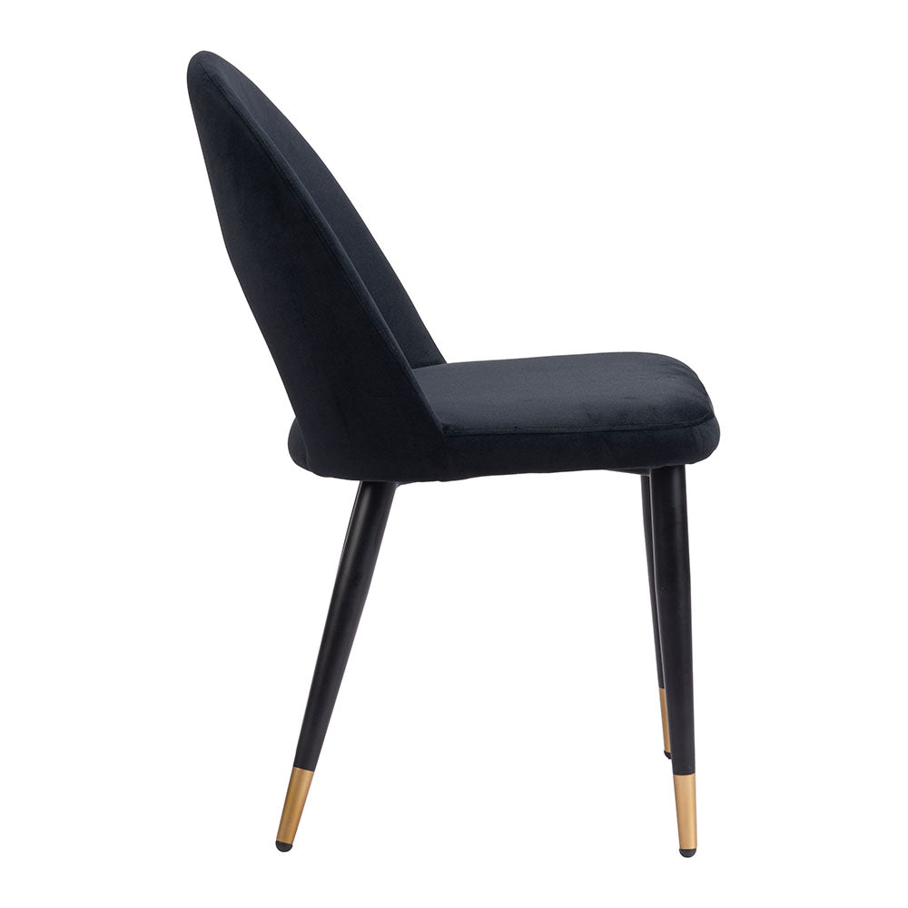 MENLO DINING CHAIR BLACK