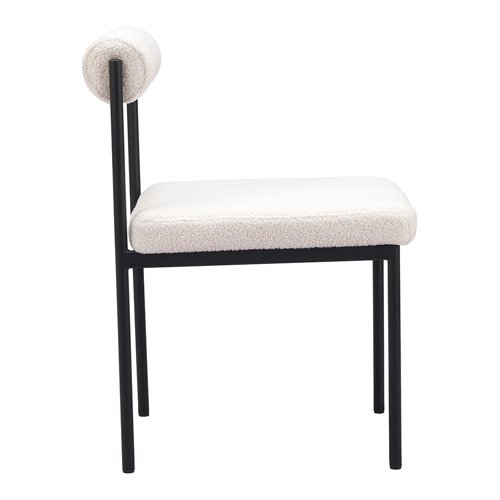 LIVORNO DINING CHAIR IVORY