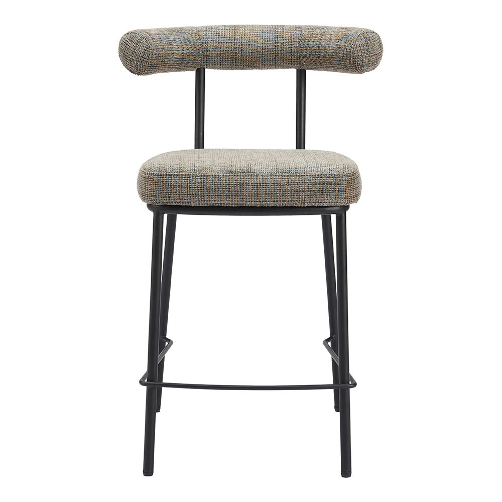 KEDE COUNTER STOOL GREEN TWEED