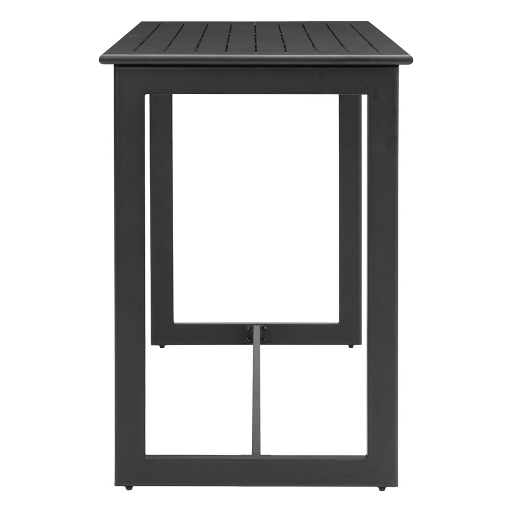 MIDNIGHT WAVE BAR TABLE BLACK