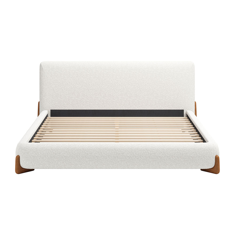 BARIS KING BED IVORY