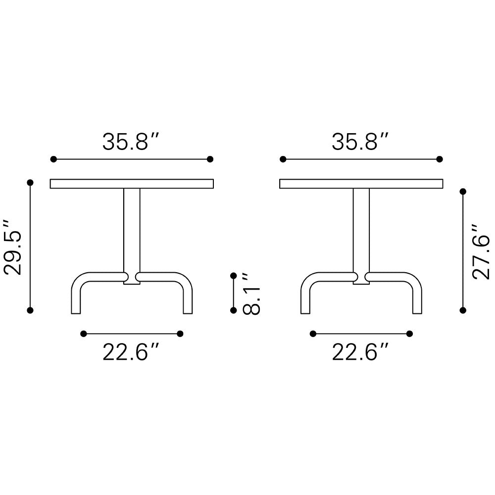 NEUM BISTRO TABLE BLACK