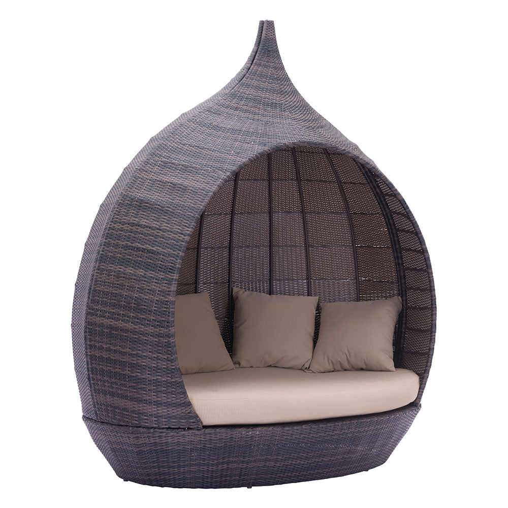 MARTINIQUE BEACH DAYBED BROWN & BEIGE