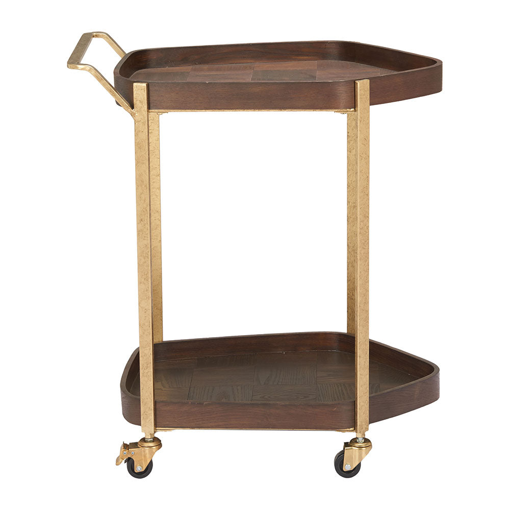 STELA BAR CART WALNUT