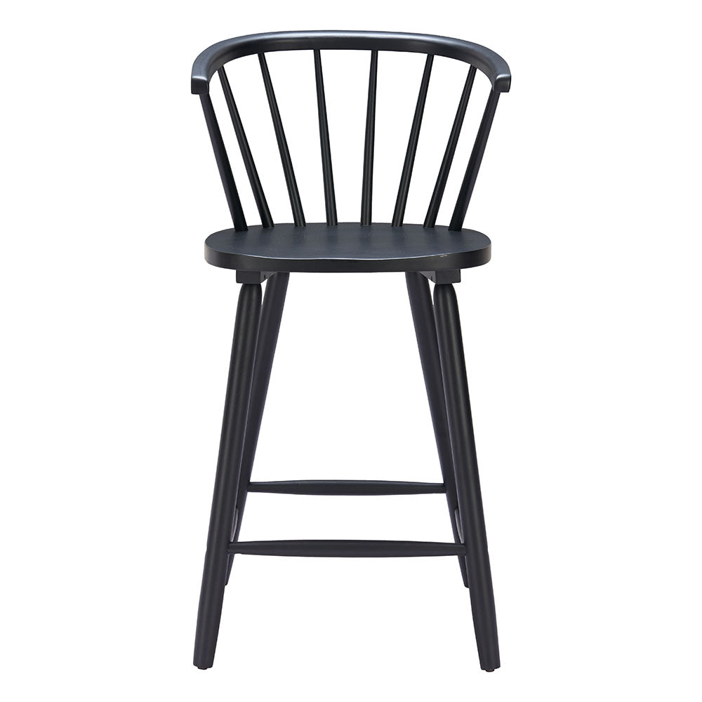 STENGER COUNTER STOOL BLACK